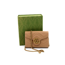 Gucci Tracolla Marmont Pelle Rosa Cipria