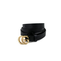 Gucci Cintura Marmont Pelle Nera