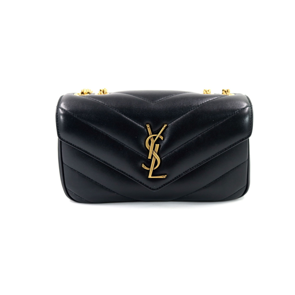 Saint Laurent Lou Lou Small Pelle Nera