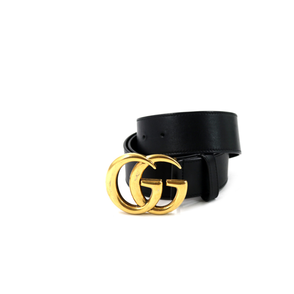 Gucci Cintura Pelle Nera
