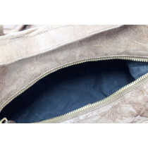 Balenciaga Brief Giant 21 Pelle Marrone