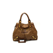 Balenciaga Brief Giant 21 Pelle Marrone