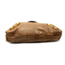 Balenciaga Brief Giant 21 Pelle Marrone