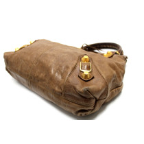 Balenciaga Brief Giant 21 Pelle Marrone