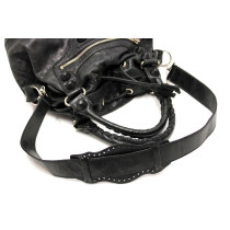 Balenciaga Ron Ron Covered Giant Pelle Nera