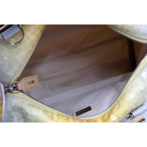 Fendi Bauletto Pelle e Paillettes Giallo