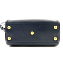 Saint Laurent Duffle Baby Pelle Blu