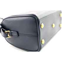 Saint Laurent Duffle Baby Pelle Blu