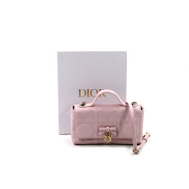 Dior Top Handle Pelle Rosa