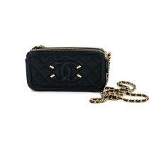 Chanel Fili Gree Pelle Nera