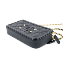 Chanel Fili Gree Pelle Nera
