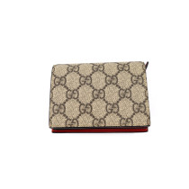 Gucci Portacarte Wallet GG Supreme Beige