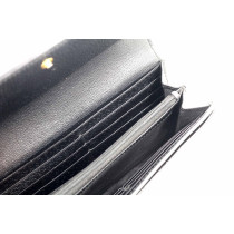 Gucci Portafoglio Ophidia Continental Pelle Nera