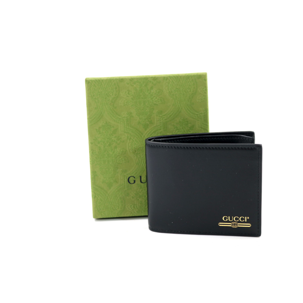 Gucci Portafoglio Pelle Nera