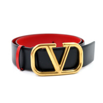 Valentino Cintura Pelle Nera e Rossa