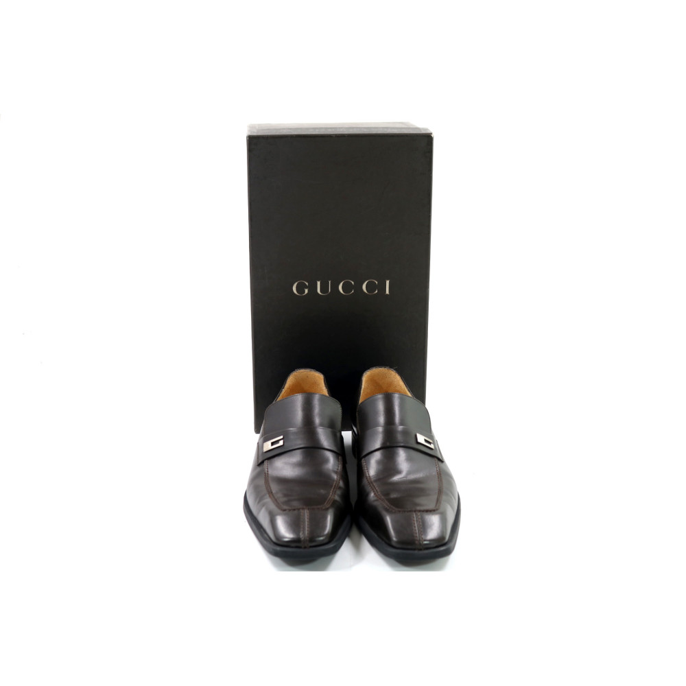 Gucci Mocassini Pelle Marrone