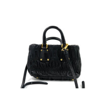 Prada Tote Bag Mini Gaufrè Pelle Nera