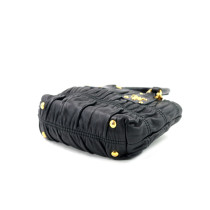 Prada Tote Bag Mini Gaufrè Pelle Nera
