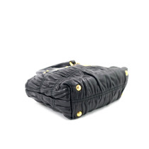 Prada Tote Bag Mini Gaufrè Pelle Nera