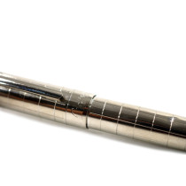 Cartier Penna Pashà Acciaio Platinato Argento