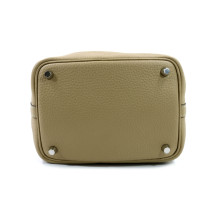Hermes Picotin 18 Pelle Etoupe Tortora