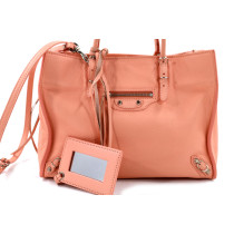 Balenciaga Papier Zip Around Pelle Rosa Salmone