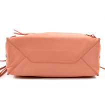 Balenciaga Papier Zip Around Pelle Rosa Salmone