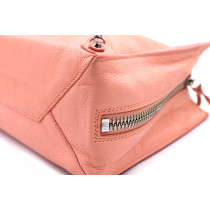 Balenciaga Papier Zip Around Pelle Rosa Salmone