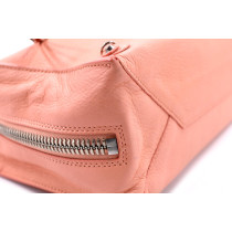 Balenciaga Papier Zip Around Pelle Rosa Salmone