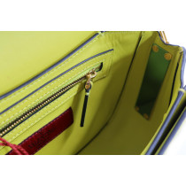 Valentino Pierced Stu Small Pelle Gialla