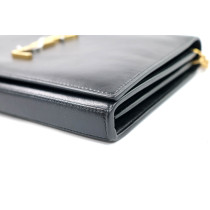 Saint Laurent Pochette Kate Pelle Nera