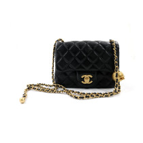 Chanel Classic Flap Mini Square Pelle Nera