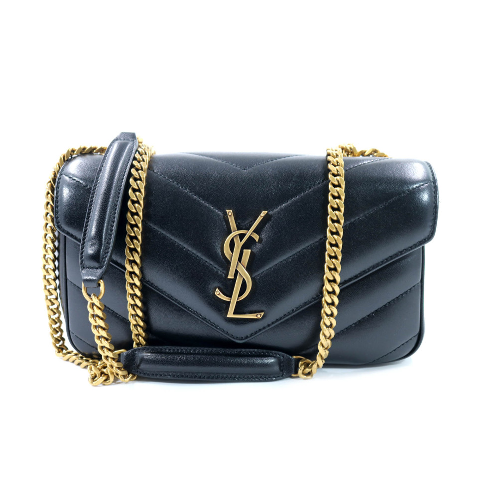 Saint Laurent Lou Lou Small Pelle Nera