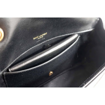 Saint Laurent Lou Lou Small Pelle Nera
