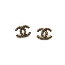 Chanel Orecchini Metallo Argento