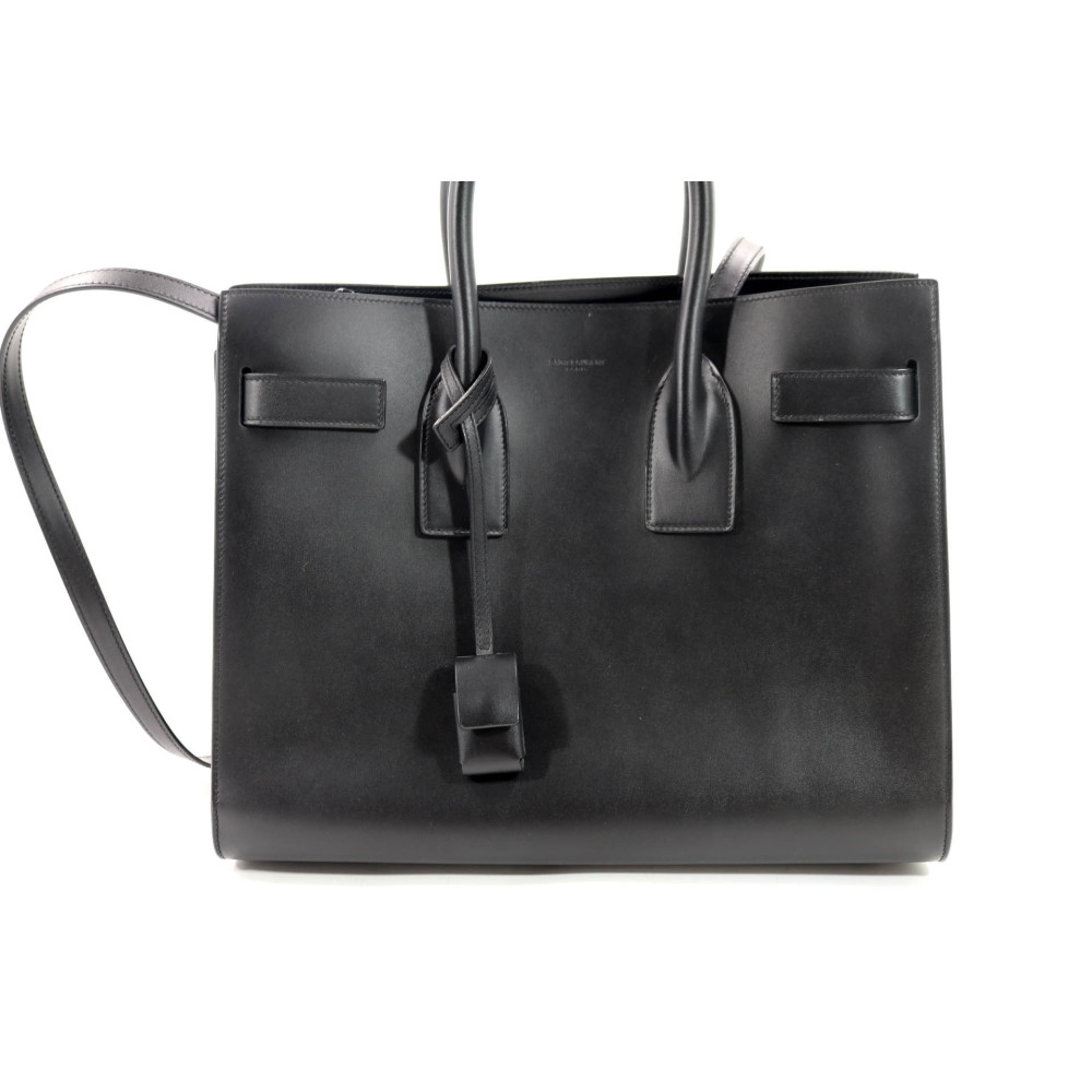 Saint Laurent Sac de Jour Pelle Nera