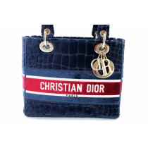 Dior Lady Dior Velluto Blu e Rosso