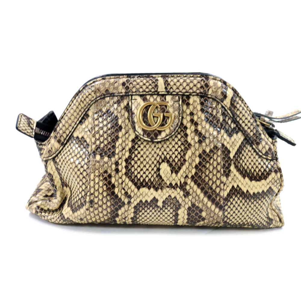 Gucci Tracollina Pitone Crema