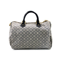 Louis Vuitton Speedy Bandouliere Tela Blu