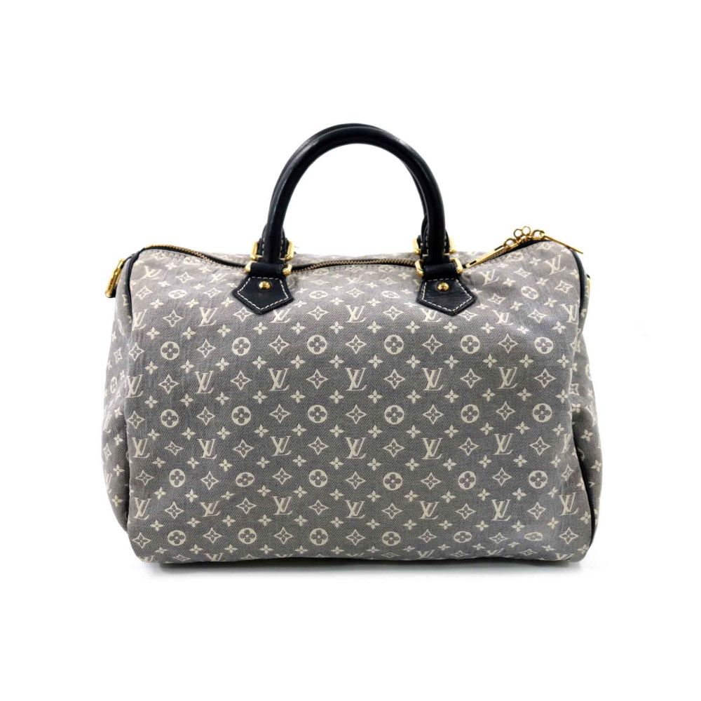 Louis Vuitton Speedy Bandouliere Tela Blu