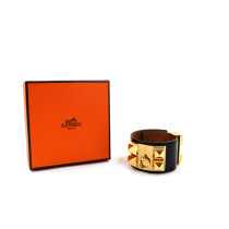 Hermes Collier De Chien Pelle Nera