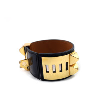 Hermes Collier De Chien Pelle Nera