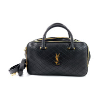 Saint Laurent Bauletto Pelle Nera