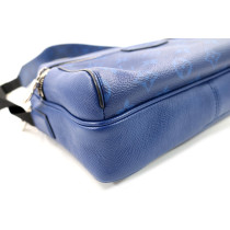 Louis Vuitton Tracolla Pelle Blu