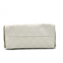 Chanel 25 Pelle Bianca