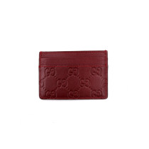Gucci Portacarte Pelle Bordeaux