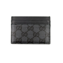 Gucci Portacarte Pelle Plastificata Grigia