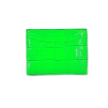 Balenciaga Portacarte Pelle Verde