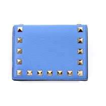 Valentino Portafoglio Pelle Azzurra