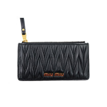 Miu Miu Portacarte Pelle Nera